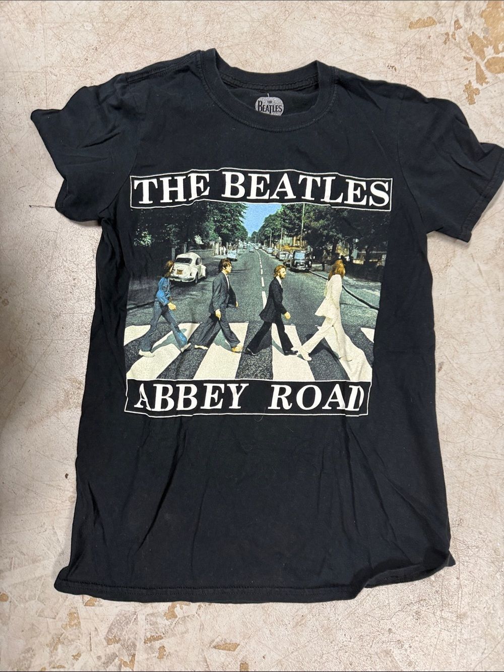 The Beatles Black Abbey Road Size Small Short Sleeve Tee - Never Worn